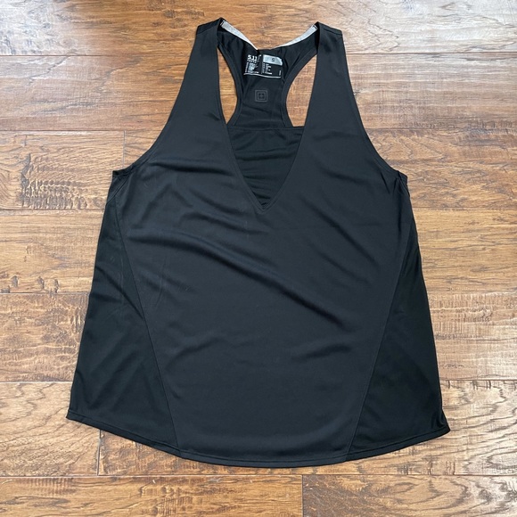 5.11 Tactical Black Razorback Tank Top - Picture 2 of 4